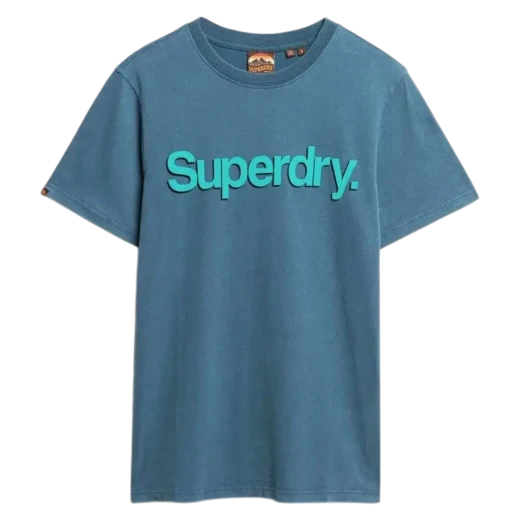 SUPERDRY MUŠKA MAJICA PLAVA