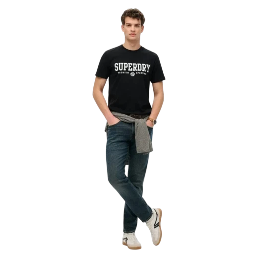 SUPERDRY MUŠKA MAJICA CRNA