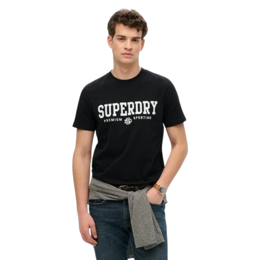 SUPERDRY MUŠKA MAJICA CRNA 42074