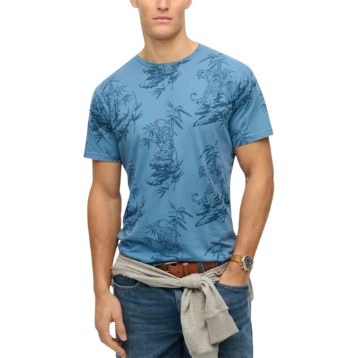 SUPERDRY MUŠKA MAJICA PLAVA