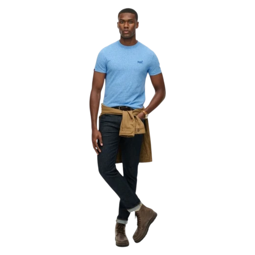 SUPERDRY MUŠKA MAJICA PLAVA 45204