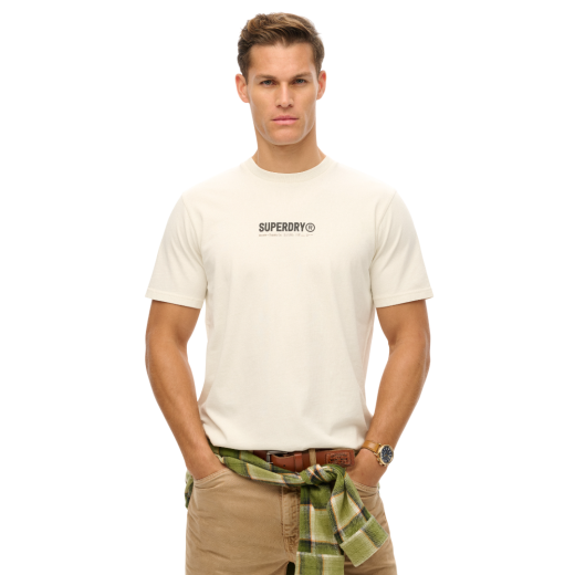 SUPERDRY MUŠKA MAJICA BIJELA