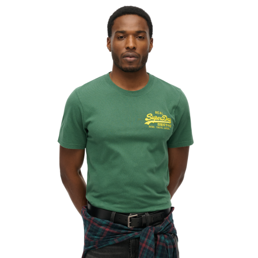 SUPERDRY MUŠKA MAJICA MASLINASTA