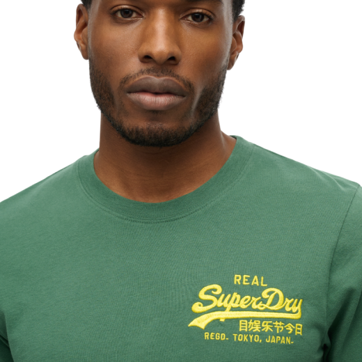 SUPERDRY MUŠKA MAJICA MASLINASTA 45437