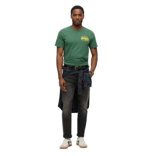 SUPERDRY MUŠKA MAJICA MASLINASTA 45437