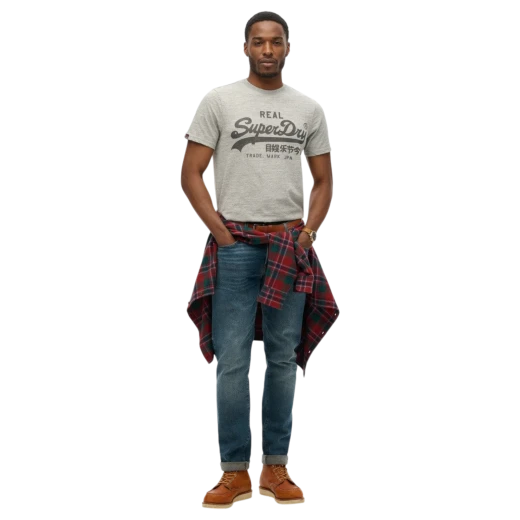 SUPERDRY MUŠKA MAJICA SIVA 47522
