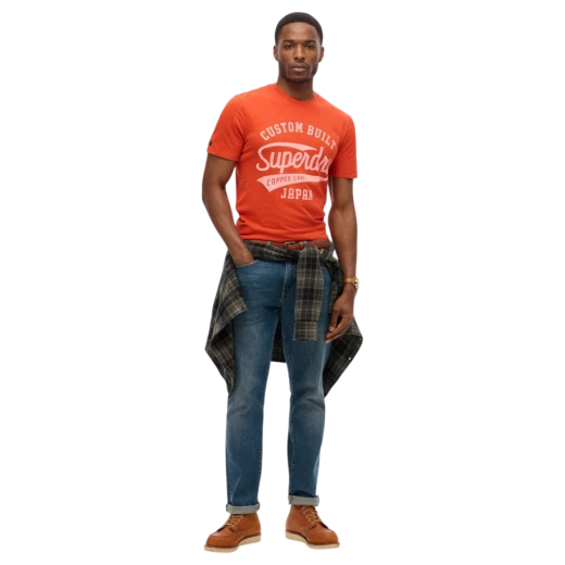 SUPERDRY MUŠKA MAJICA NARANDŽASTA 47525