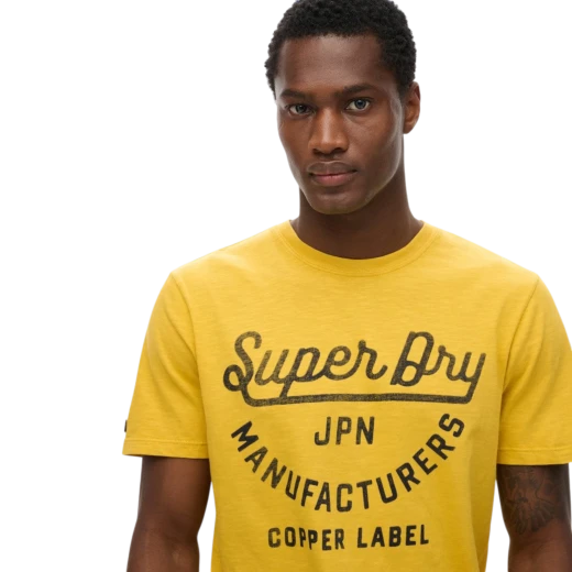SUPERDRY MUŠKA MAJICA ŽUTA 47526