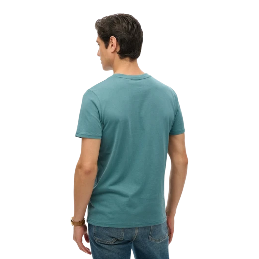 SUPERDRY MUŠKA MAJICA PLAVA 47528