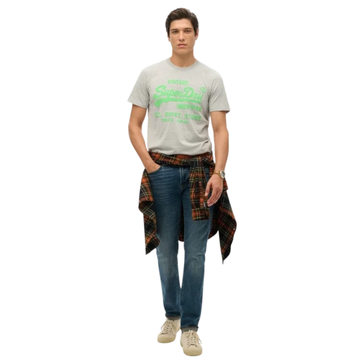 SUPERDRY MUŠKA MAJICA SIVA 47529