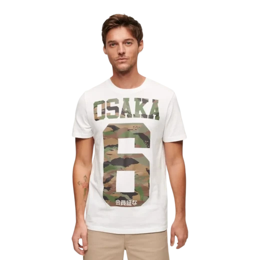 SUPERDRY MUŠKA MAJICA BIJELA