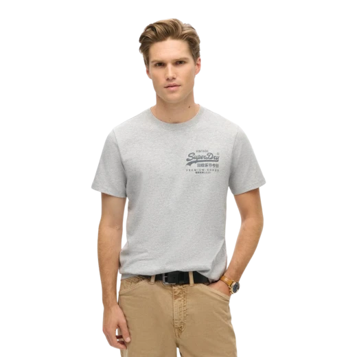 SUPERDRY MUŠKA MAJICA SIVA