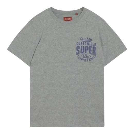 SUPERDRY MUŠKA MAJICA SIVA