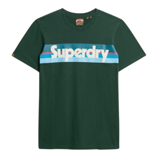 SUPERDRY MUŠKA MAJICA ZELENA 47537