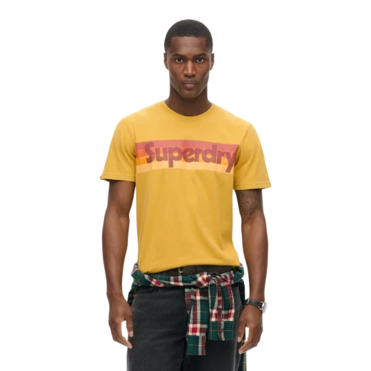 SUPERDRY MUŠKA MAJICA ŽUTA