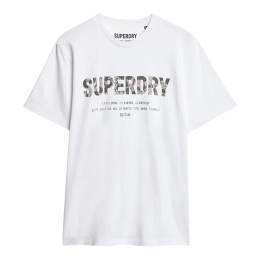SUPERDRY MUŠKA MAJICA BIJELA 47543