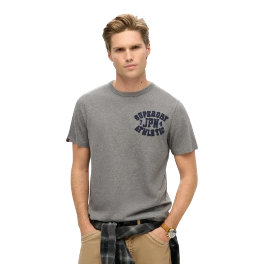 SUPERDRY MUŠKA MAJICA SIVA