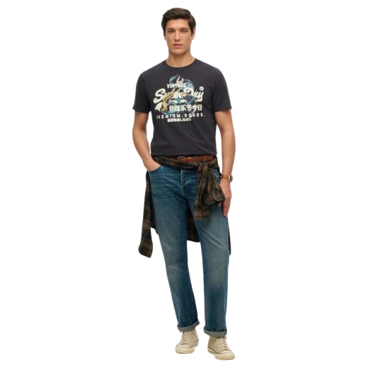 SUPERDRY MUŠKA MAJICA SIVA 47549