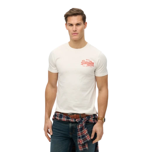 SUPERDRY MUŠKA MAJICA BIJELA