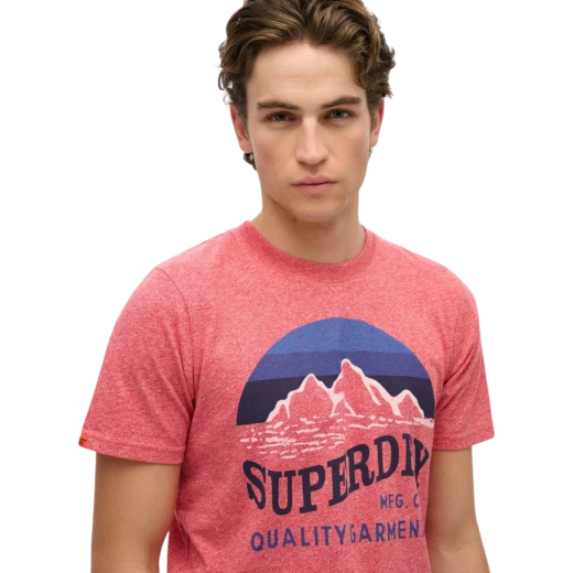 SUPERDRY MUŠKA MAJICA CRVENA 47555
