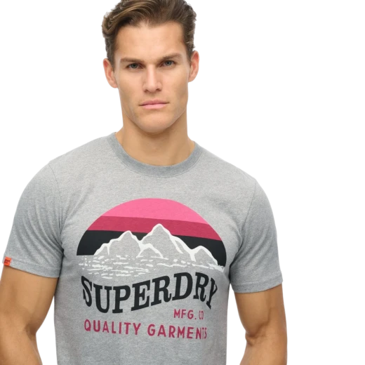 SUPERDRY MUŠKA MAJICA SIVA 47556