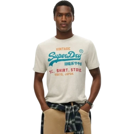 SUPERDRY MUŠKA MAJICA SIVA