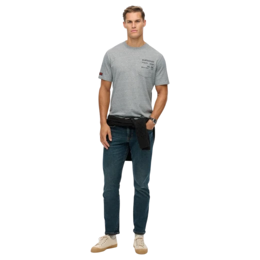 SUPERDRY MUŠKA MAJICA SIVA 47568