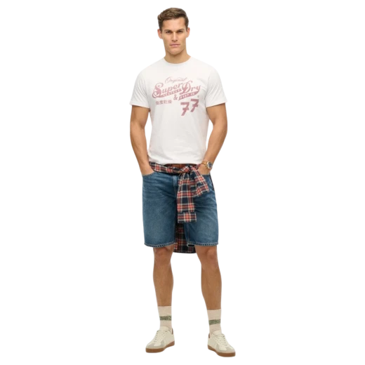 SUPERDRY MUŠKA MAJICA BIJELA 47574