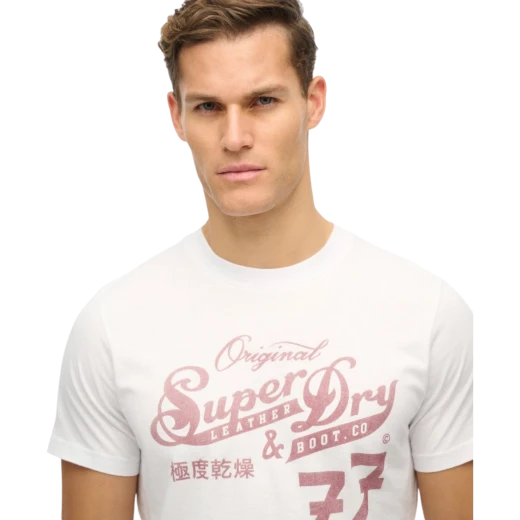 SUPERDRY MUŠKA MAJICA BIJELA 47574