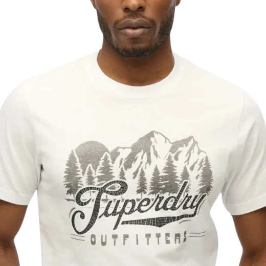 SUPERDRY MUŠKA MAJICA BIJELA 47577