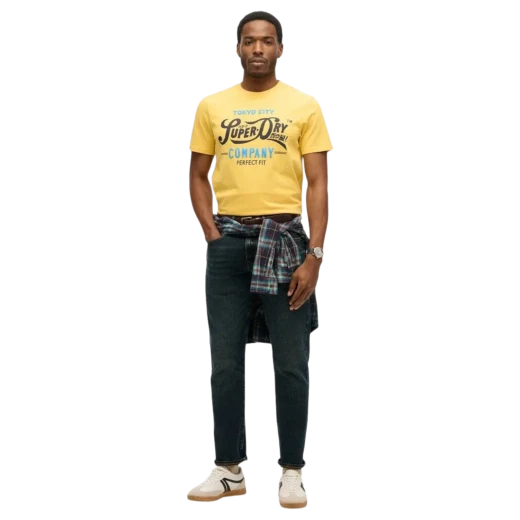 SUPERDRY MUŠKA MAJICA ŽUTA 47579