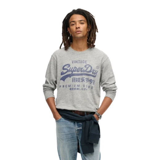 SUPERDRY MUŠKA MAJICA SIVA