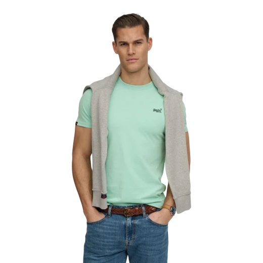 SUPERDRY MUŠKA MAJICA ZELENA