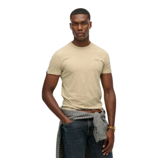 SUPERDRY MUŠKA MAJICA SMEĐA