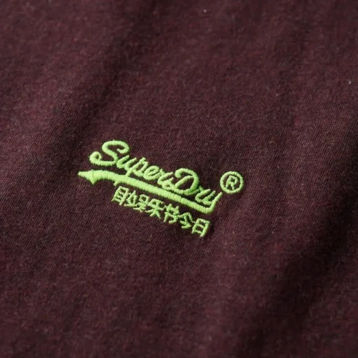 SUPERDRY MUŠKA MAJICA BORDO 47701