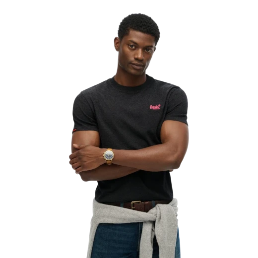 SUPERDRY MUŠKA MAJICA CRNA