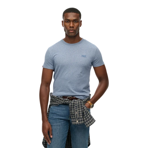 SUPERDRY MUŠKA MAJICA PLAVA 47709