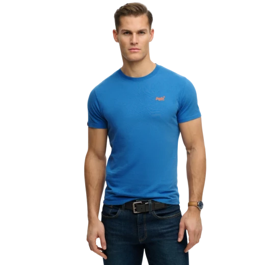 SUPERDRY MUŠKA MAJICA PLAVA