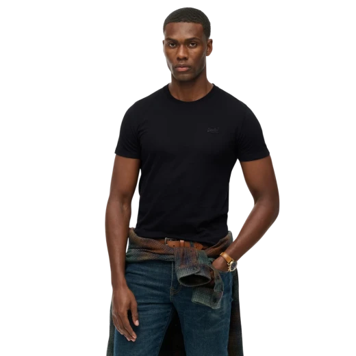 SUPERDRY MUŠKA MAJICA CRNA