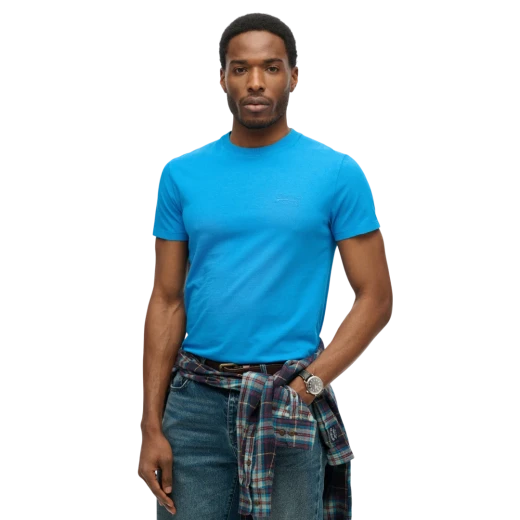 SUPERDRY MUŠKA MAJICA PLAVA