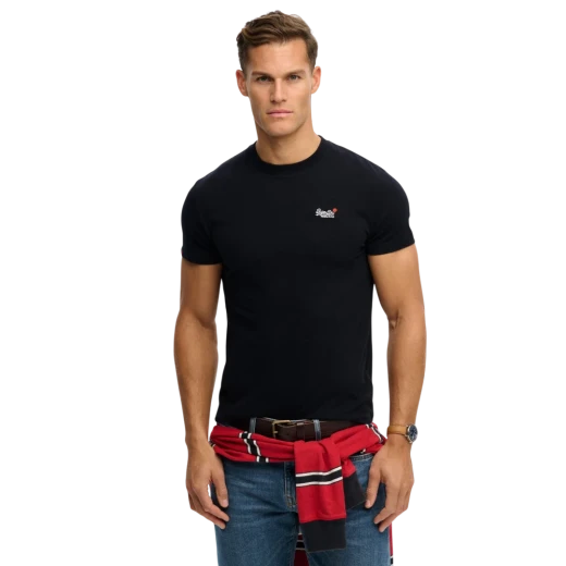 SUPERDRY MUŠKA MAJICA CRNA