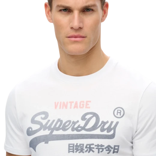 SUPERDRY MUŠKA MAJICA BIJELA 47720