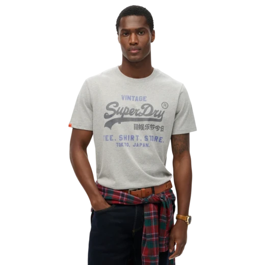 SUPERDRY MUŠKA MAJICA SIVA