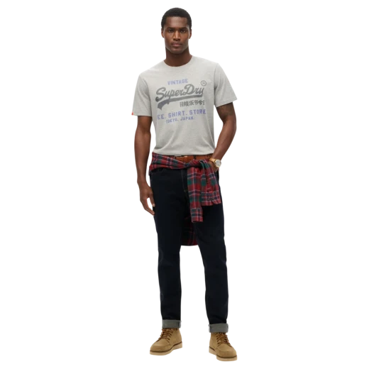 SUPERDRY MUŠKA MAJICA SIVA 47723