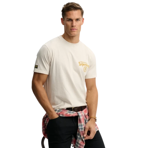 SUPERDRY MUŠKA MAJICA BIJELA 47725