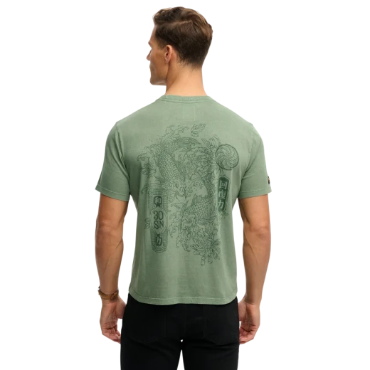 SUPERDRY MUŠKA MAJICA ZELENA 47726