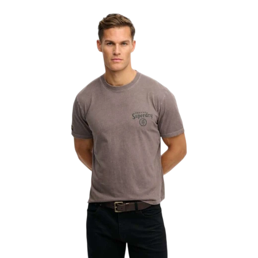 SUPERDRY MUŠKA MAJICA SIVA