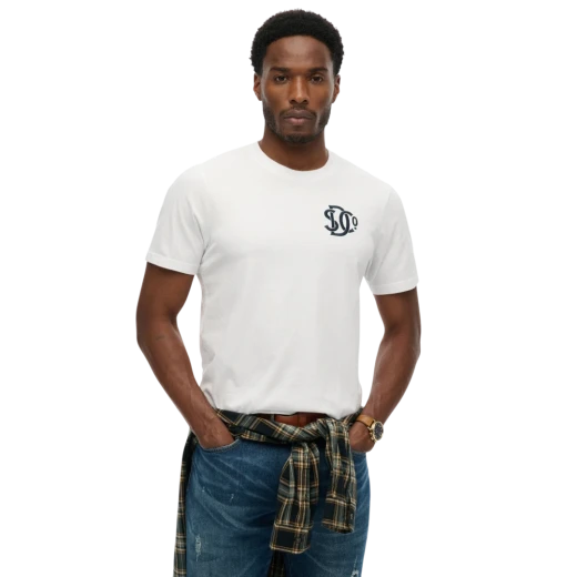 SUPERDRY MUŠKA MAJICA BIJELA