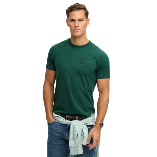 SUPERDRY MUŠKA MAJICA ZELENA 47736