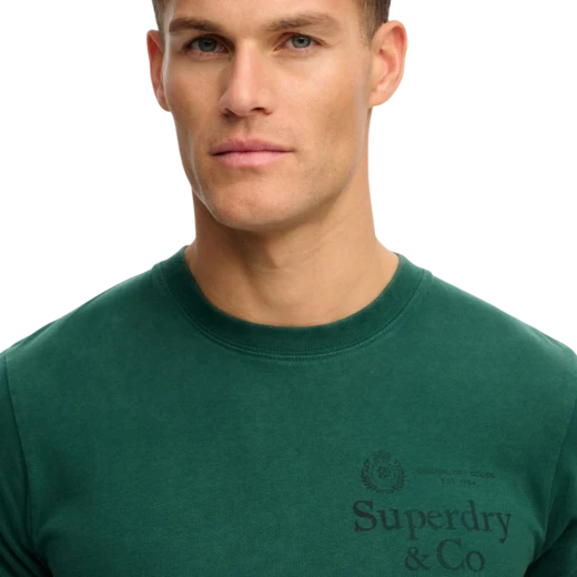 SUPERDRY MUŠKA MAJICA ZELENA 47736